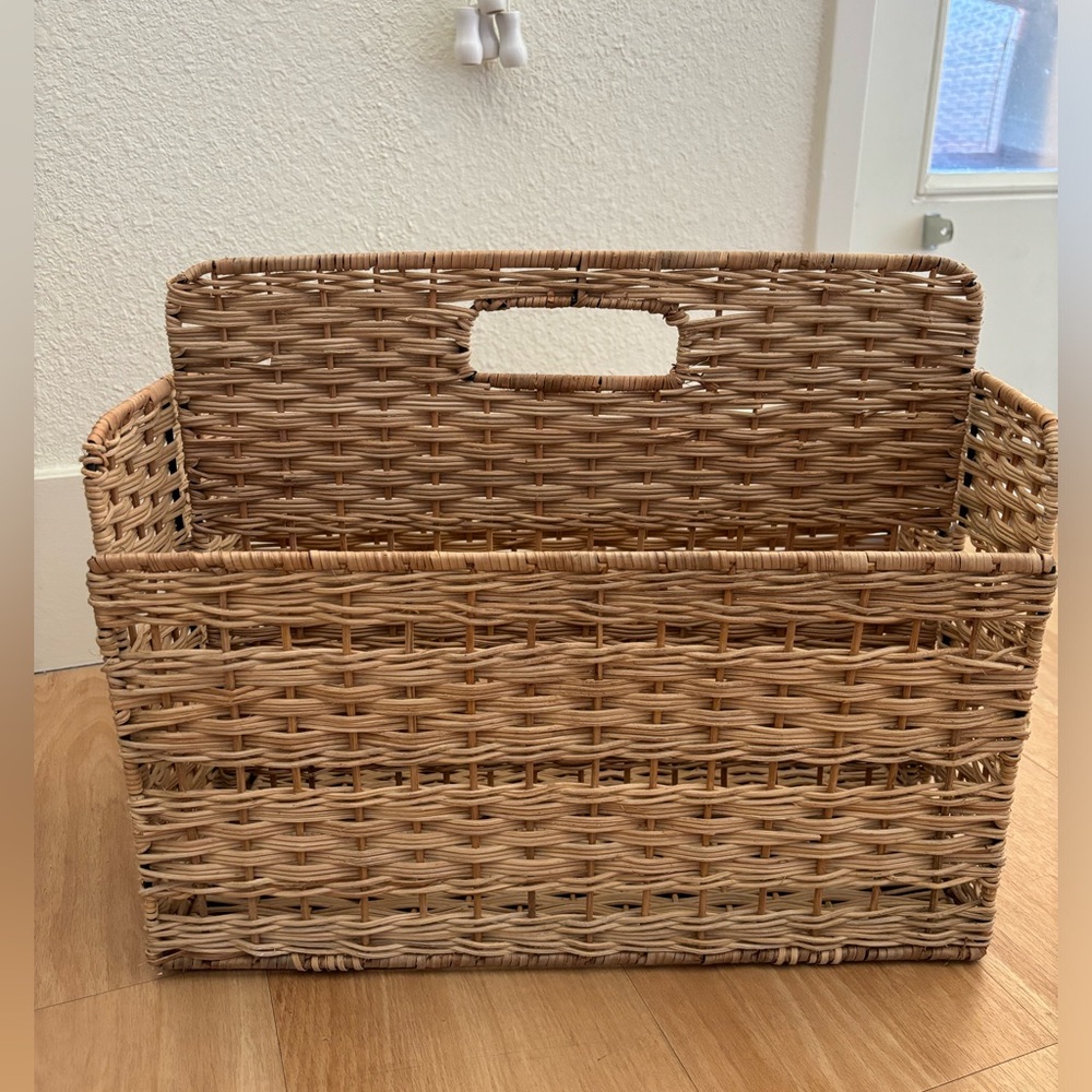IKEA: Rattan Organizer